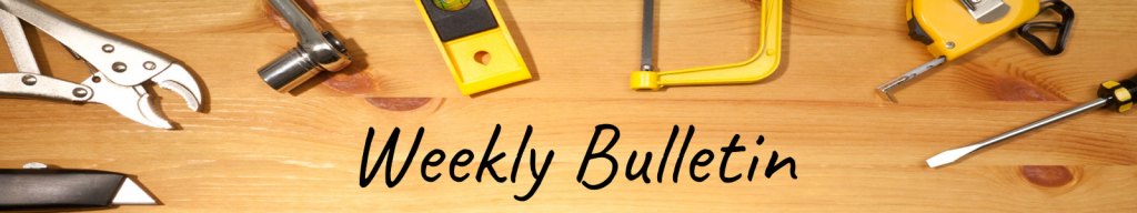 NWRBX Weekly Bulletin